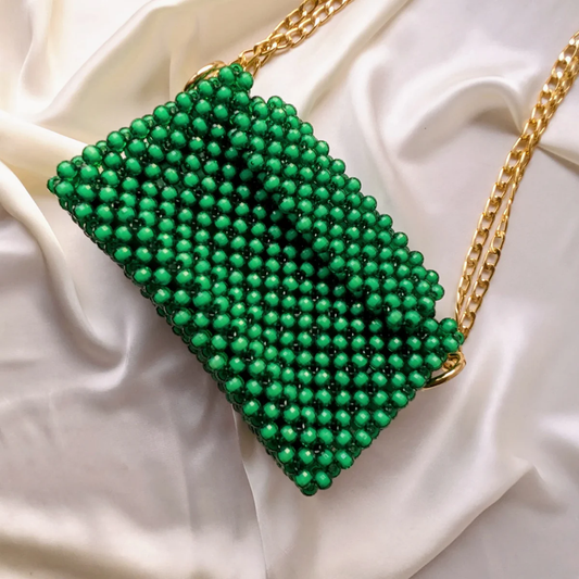 Green Crystal Purse
