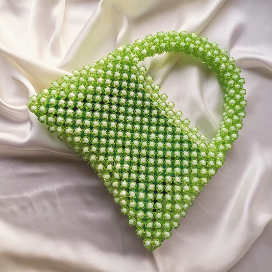Green Lime Zest Top-Handle Bag
