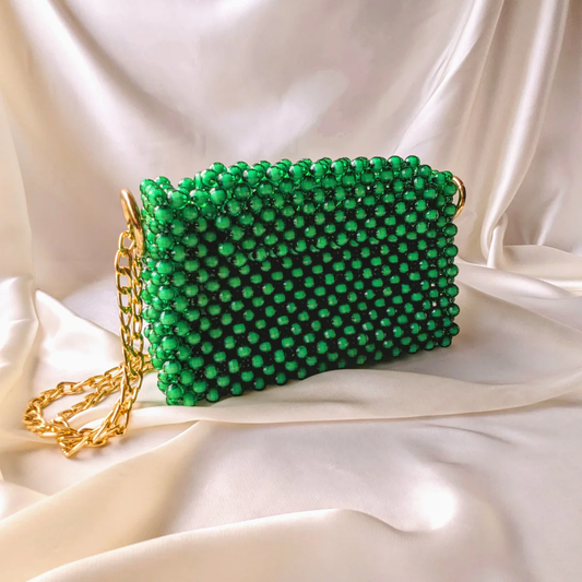 Green Crystal Purse